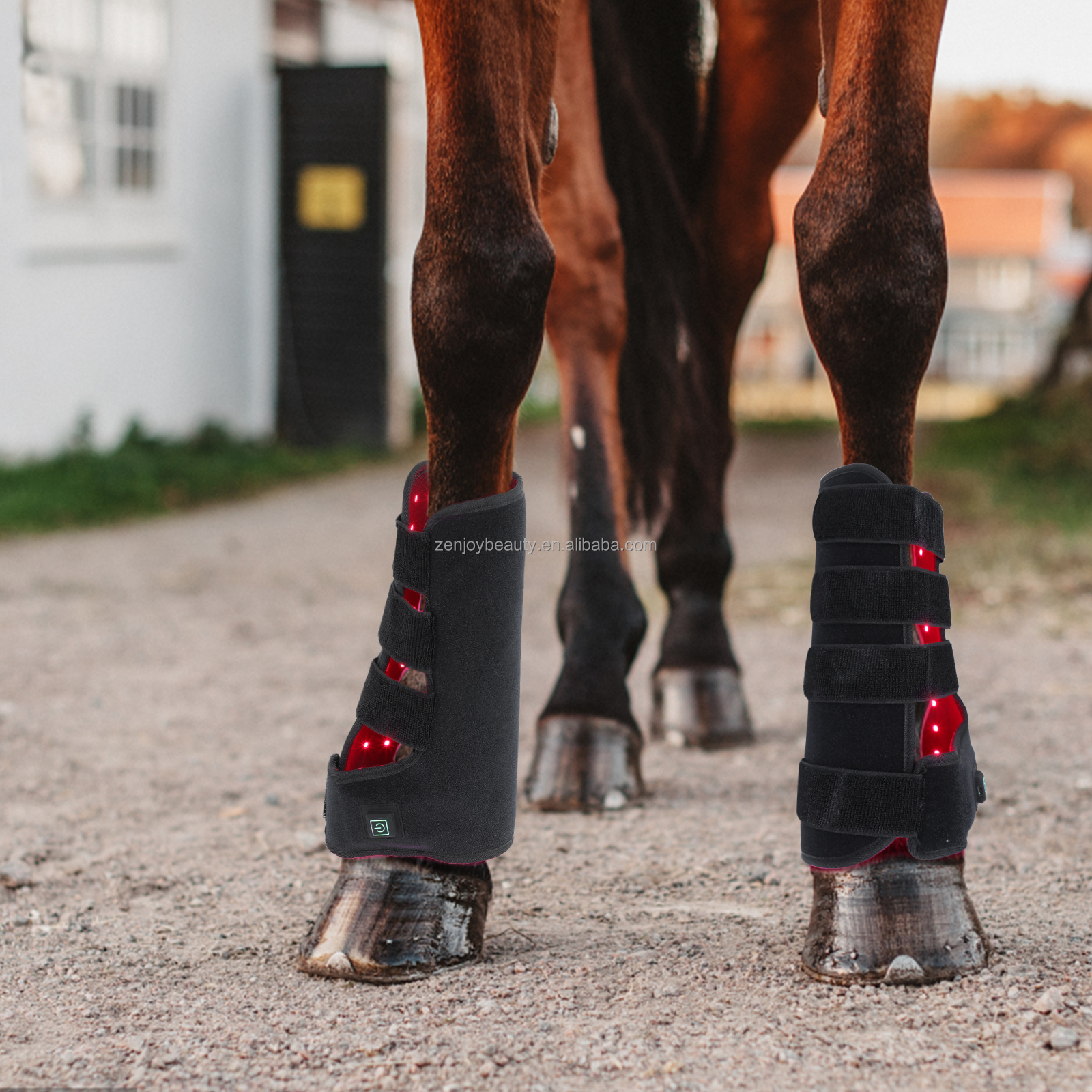 850 660 Infrared Light Flexible Animal Horse Care Products Photonic Red Light Therapy Equipment for Tendon Leg Sleeve and Boots