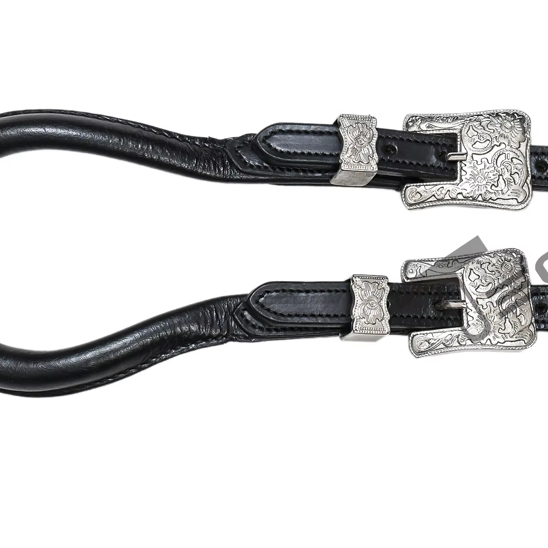 Western Show Headstall Breast Collar Set Premium Cowhide Lightweight Design Stylish Seasonal Horse Equestrian Riding Equipment